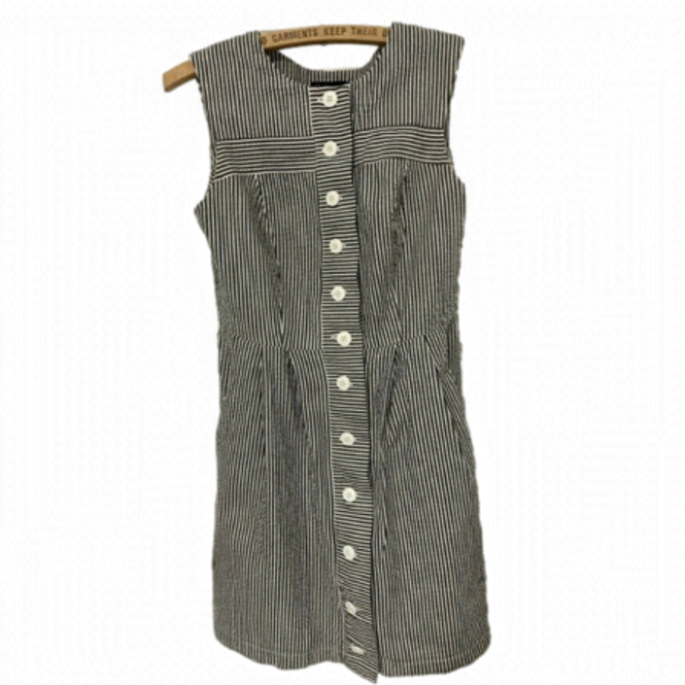 BIRDS OF NORTH AMERICA SEERSUCKER DRESS - Size 4